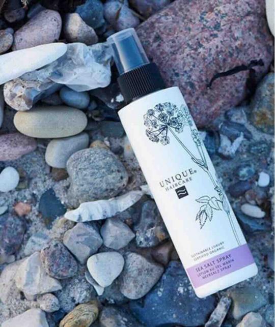 Sea Salt Spray organic haircare from Denmark UNIQUE Beauty l'Officina Paris