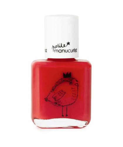 Kids Nail Polish Petite Manucurist non toxic colors red LUCETTE the Warbler