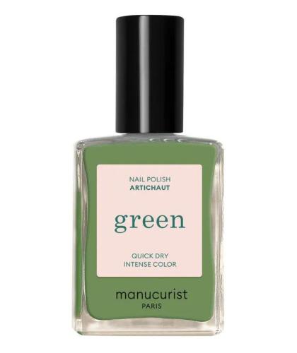 Nail Polish GREEN Manucurist Artichaut Green natural