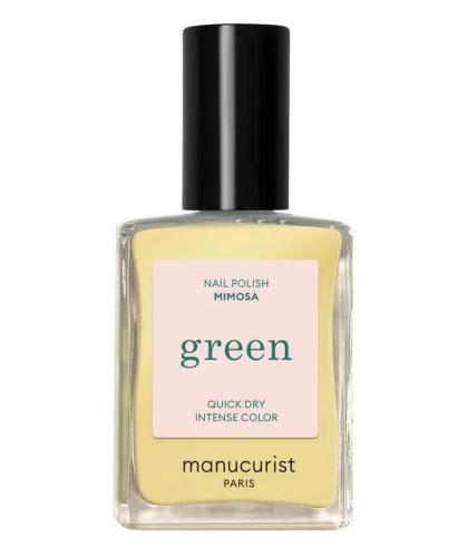 Nail Polish Manucurist Mimosa yellow GREEN pastel