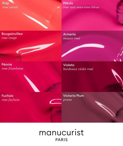 Nagellack Manucurist GREEN Peonie Himbeer Rot Rosa Naturkosmetik l'Officina Paris