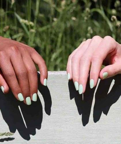 Green Manucurist Nail Polish mint natural manicure l'Officina Paris