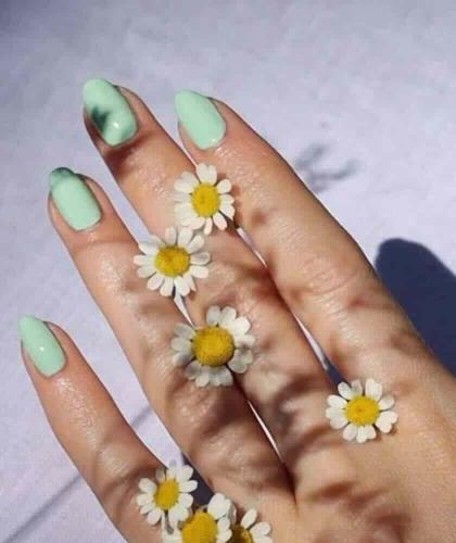 Green Manucurist Nail Polish mint natural manicure l'Officina Paris