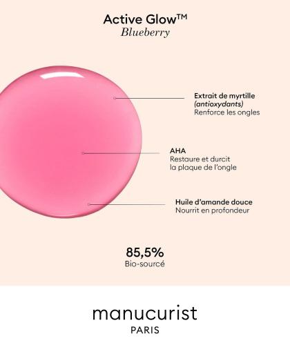 Active Glow Manucurist Nagelpflege Glanzlack Soap nails Maniküre Naturkosmetik l'Officina Paris
