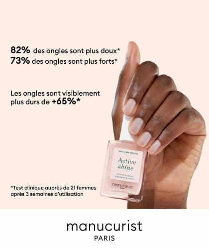 Active Shine Manucurist nail care polish Soap nails clean healthy l'Officina Paris