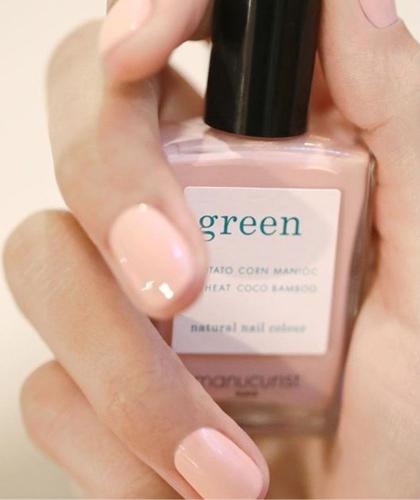 Manucurist Nail Polish GREEN Bare Skin Pink Sand nude natural l'Officina Paris