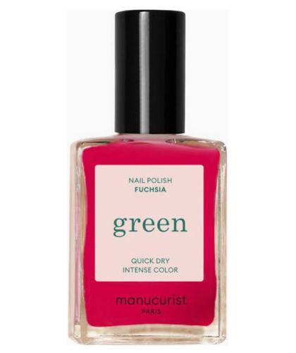 Pink Nail Polish Manucurist Green Fuchsia fushia l'Officina Paris