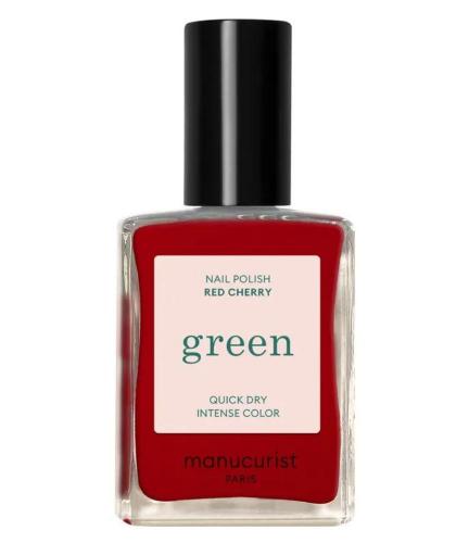Nagellack GREEN Manucurist Red Cherry Rot kirschrot Klassisch l'Officina Paris Naturkosmetik