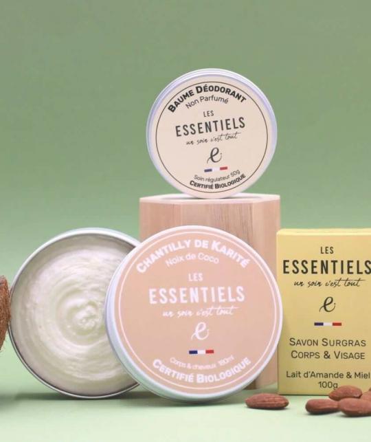 Whipped cream Shea Butter & Coconut organic body care Les Essentiels l'Officina Paris