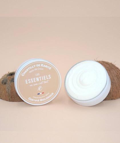 Whipped cream Shea Butter & Coconut organic body care Les Essentiels l'Officina Paris
