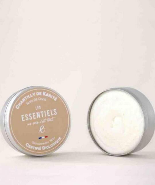 Whipped cream Shea Butter & Coconut organic body care Les Essentiels l'Officina Paris