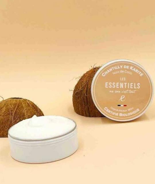 Whipped cream Shea Butter & Coconut organic body care Les Essentiels l'Officina Paris