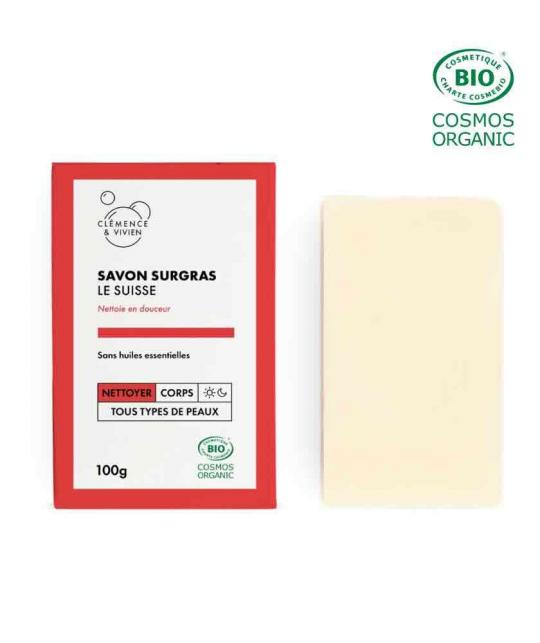 rückfettende Seife neutral Clémence & Vivien Naturkosmetik Naturseife l'Officina Paris