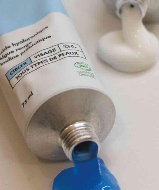 Feuchtigkeitsspendende Maske Naturkosmetik Rotalge & Präbiotika Clémence & Vivien l'Officina Paris