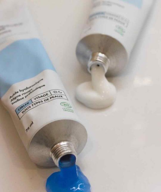 Hydrating Hyaluronic Acid Cream Clémence & Vivien red algae organic skincare l'Officina Paris