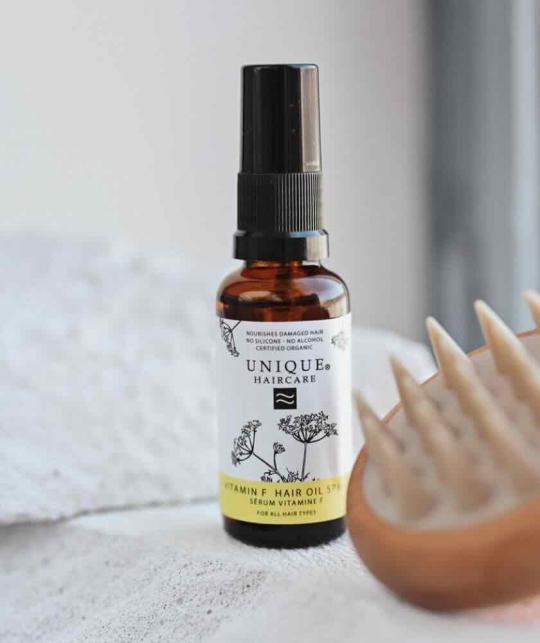 Vitamin F Haaröl Spray hair oil Serum UNIQUE Haircare Naturkosmetik Haarpflege l'Officina Paris
