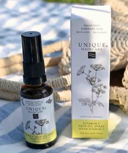 Vitamin F Haaröl Spray hair oil Serum UNIQUE Haircare Naturkosmetik Haarpflege l'Officina Paris