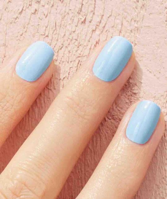 Nail Polish light blue GREEN Manucurist Bubble pastel l'Officina Paris