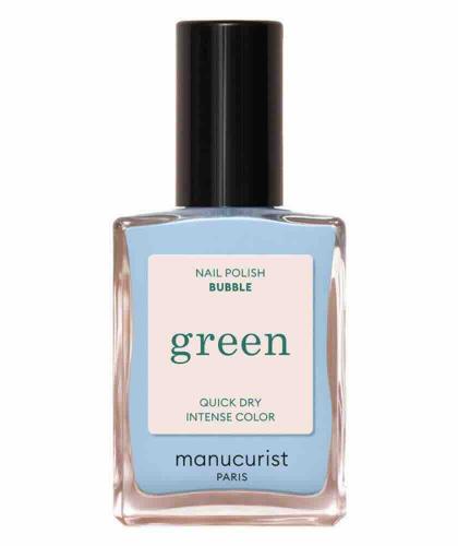 Nagellack hellblau Manucurist GREEN Bubble Pastell himmelblau l'Officina Paris