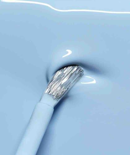 Nail Polish light blue GREEN Manucurist Bubble pastel l'Officina Paris