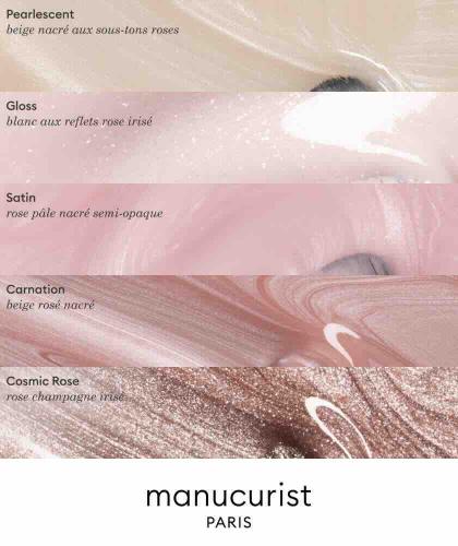 Pastell Rosa Nagellack GREEN Manucurist Gloss Schimmer