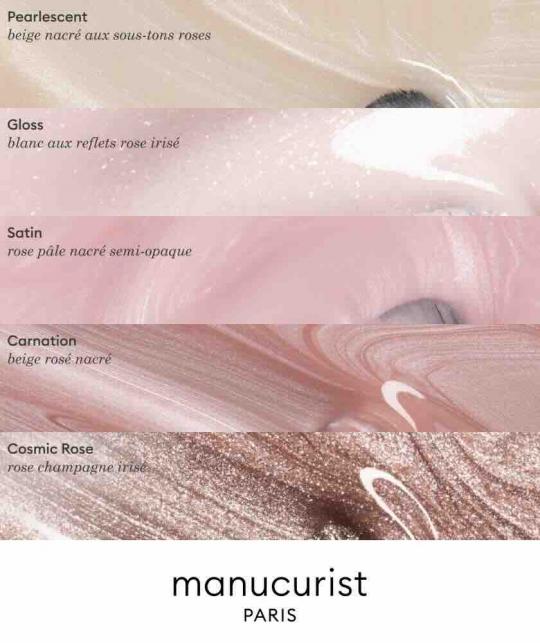 Pastell Rosa Nagellack GREEN Manucurist Gloss Schimmer