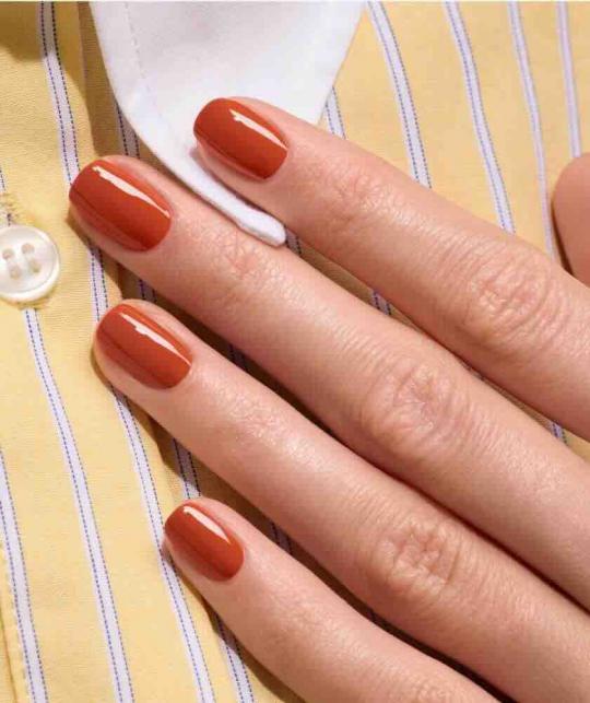 Nagellack Manucurist GREEN Terracotta Rot warm Naturkosmetik l'Officina Paris