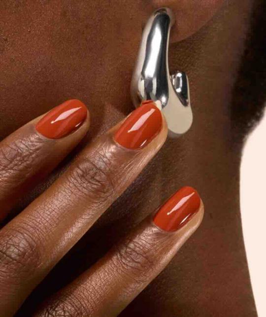 Nagellack Manucurist GREEN Terracotta Rot warm Naturkosmetik l'Officina Paris