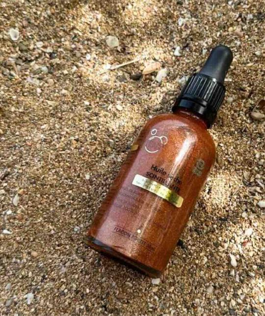 Schimmerndes Trockenöl Körperöl Naturkosmetik Clémence & Vivien Golden Shimmer Dry Body Oil l'Officina Paris