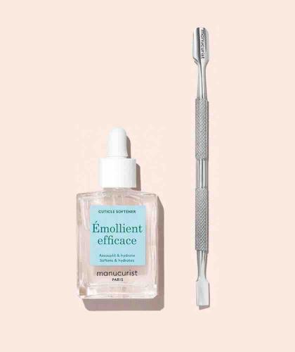 Steel cuticle pusher manicure Manucurist pedicure professional beauty tool nail care l'OFFICINA Paris