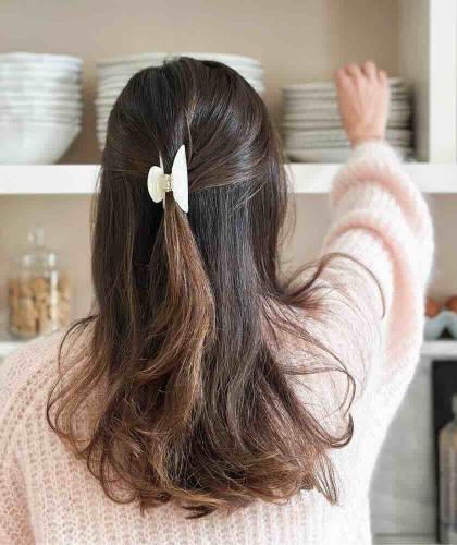 Pearly Hair Clip BACHCA Paris hair accessories French style elegant