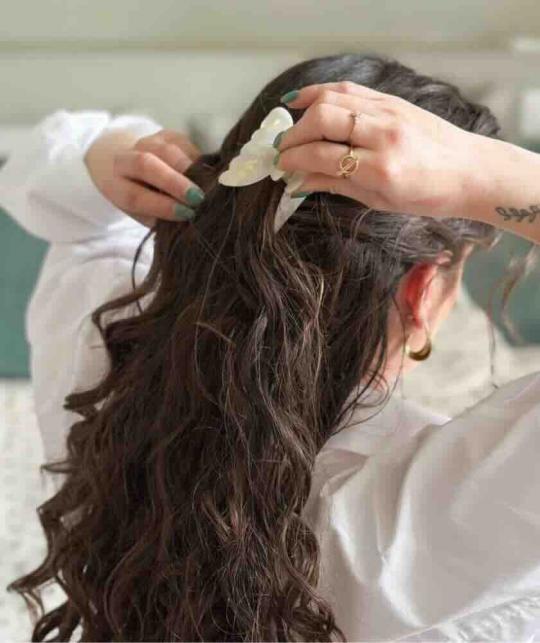 Pearly Hair Clip BACHCA Paris hair accessories French style elegant