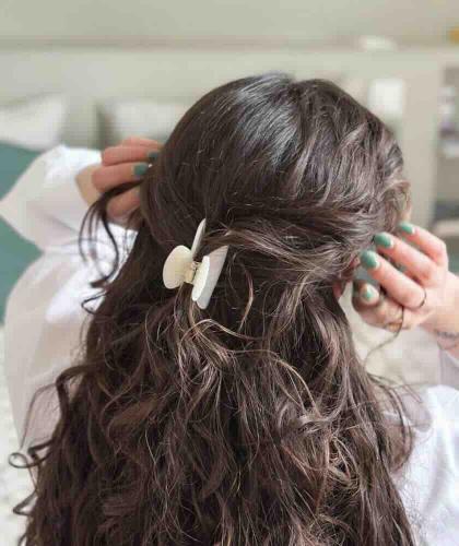 Pearly Hair Clip BACHCA Paris hair accessories French style elegant