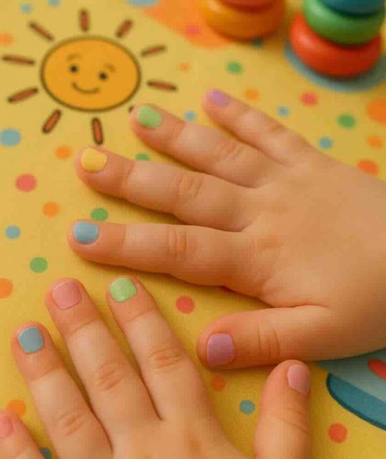 Kinder Nagellack Petite Manucurist orange Barbapapa BARBOTINE