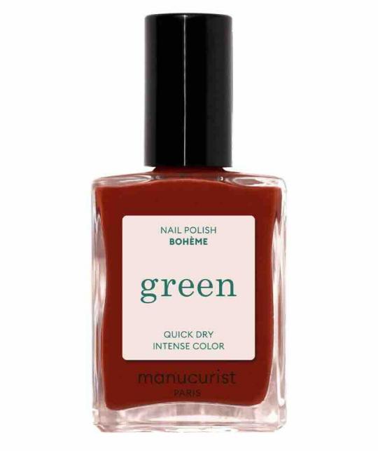 Manucurist GREEN™ Nagellack Bohème, rotes Braun, Pflege und Schönheit, L'Officina Paris