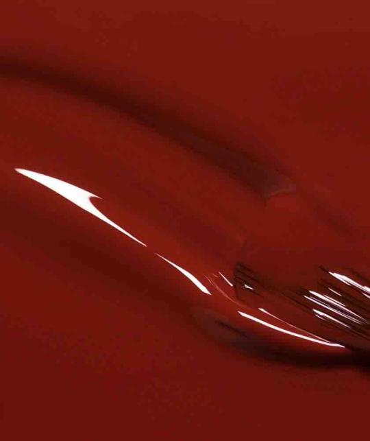 Manucurist GREEN™ Nagellack Bohème Farbmuster, rotes Braun, hochpigmentiert, L'Officina Paris