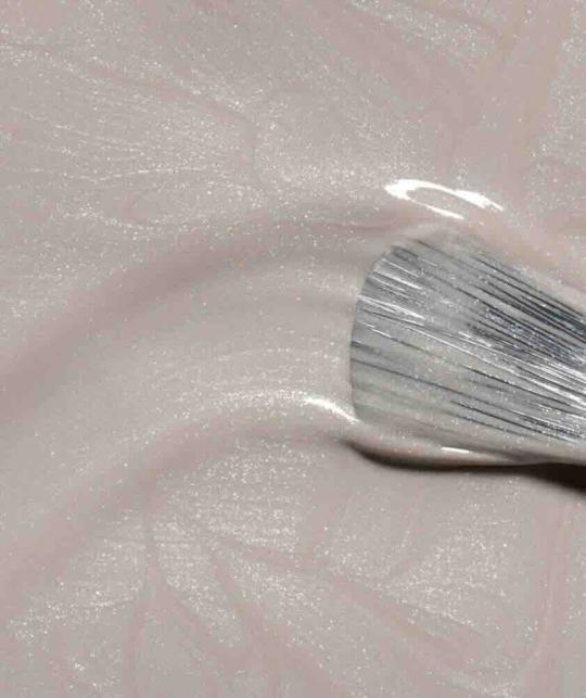 Farbmuster Tweed Nagellack warmes Grau GREEN™ Manucurist – L’Officina Paris