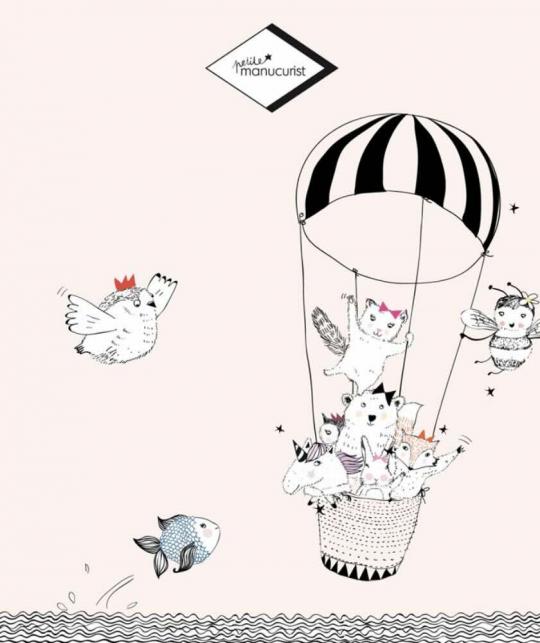 Kinder Nagellack wasserlöslich und ungiftig, Petite Manucurist made in France l'Officina Paris