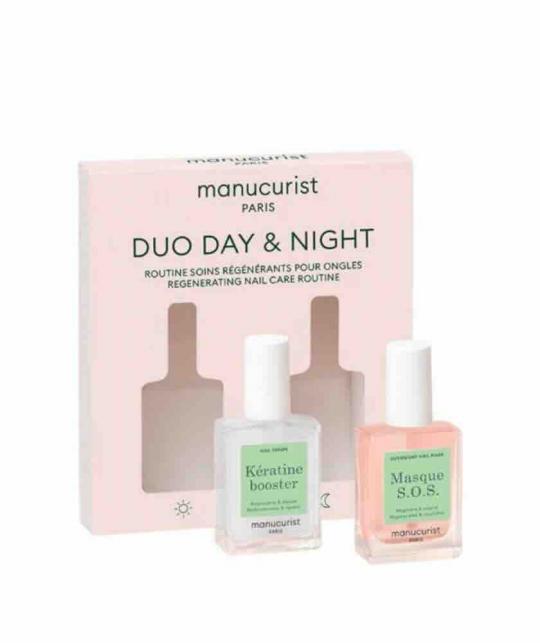 Duo Day & Night Nagelpflegeroutine für weiche und beschädigte Nägel