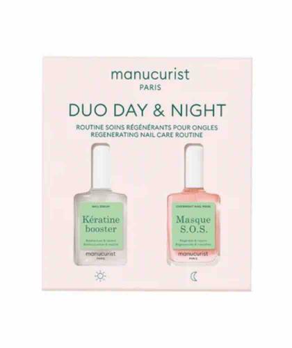 Manucurist Duo Day & Night Keratin Booster & S.O.S.-Maske Nagelpflege