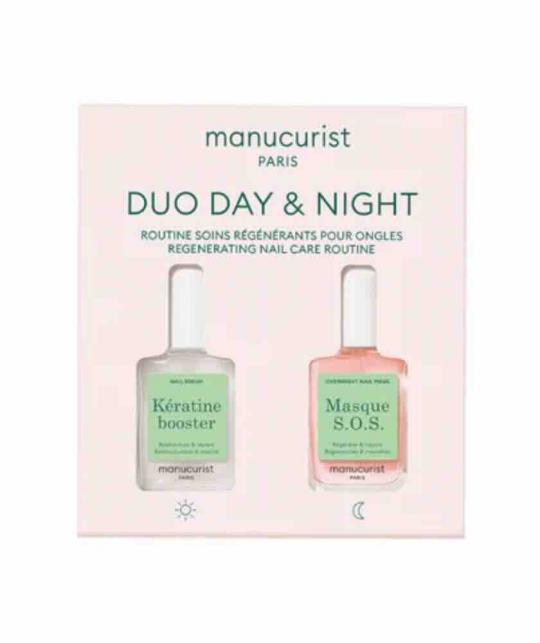 Manucurist Duo Day & Night Keratin Booster & S.O.S.-Maske Nagelpflege