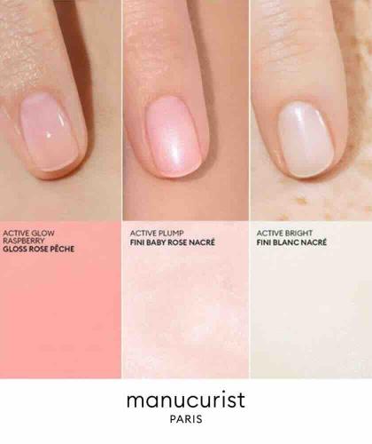 Manucurist Trio Active™ Mini Smoothies – manicure with nail care polishes – L'Officina Paris