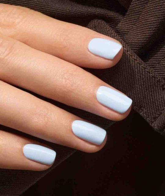 Bubble Blauer Pastell Nagellack von Manucurist Green – vegan, 9 free, Made in France