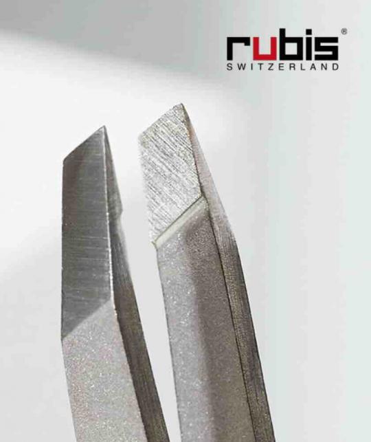 Handgefertigte Rubis Pinzette mit perfekter Spitzen-Schließung