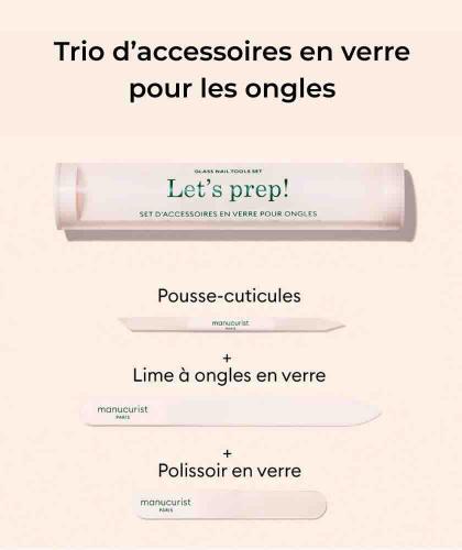 Manucurist Nagelpflegeset 3-teilig – ergonomische und präzise Maniküre Tools