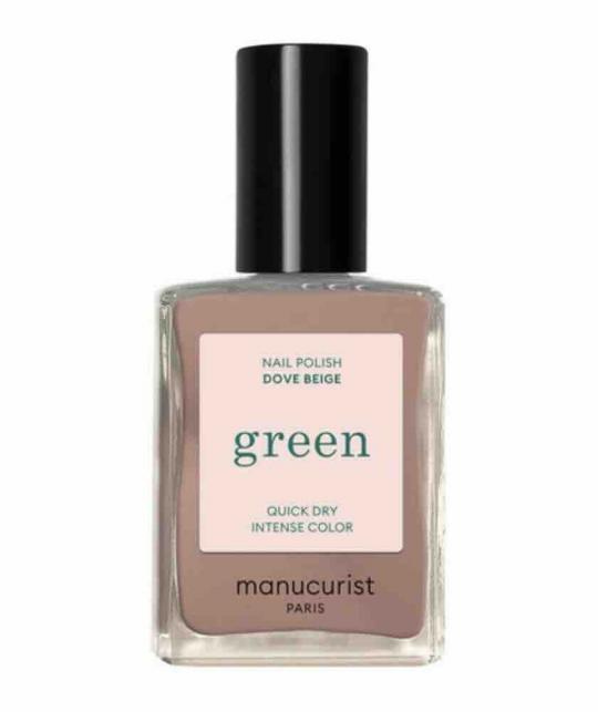 Vernis GREEN™ Dove Beige Manucurist - flacon beige pastel non-toxique et vegan L'Officina Paris
