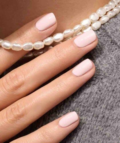 Vernis Green Blossom Manucurist rose pâle crémeux vegan – L’Officina Paris