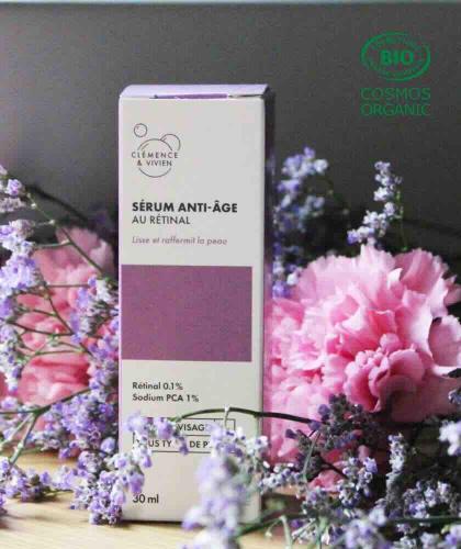 Sérum anti-âge Clémence & Vivien - cosmétique naturel bio, soin visage Made in France - l'Officina Paris
