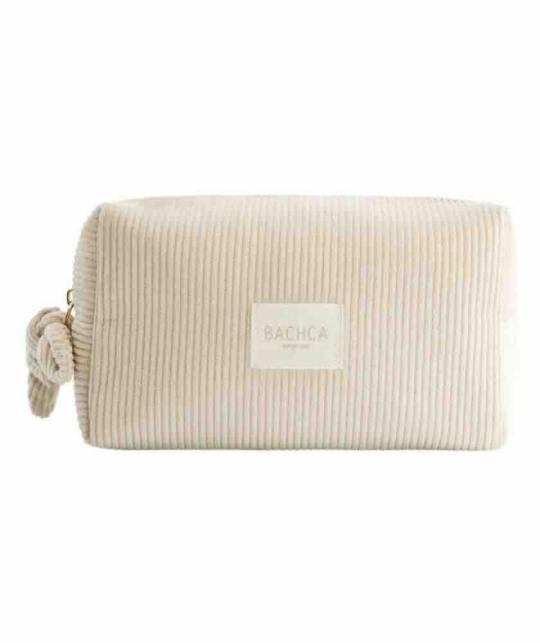 High-end velvet makeup pouch by Bachca Paris – sophisticated French beauty accessory at L’Officina Paris