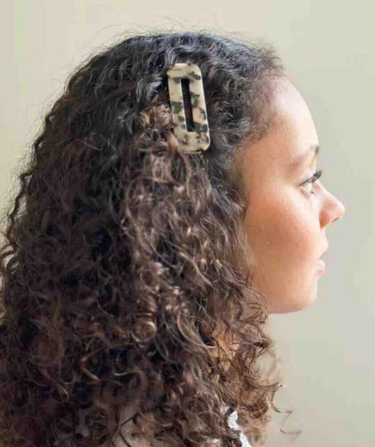 Hair accessory French style - Barrette Hair Clip Tortoiseshell BACHCA Paris - l'Officina